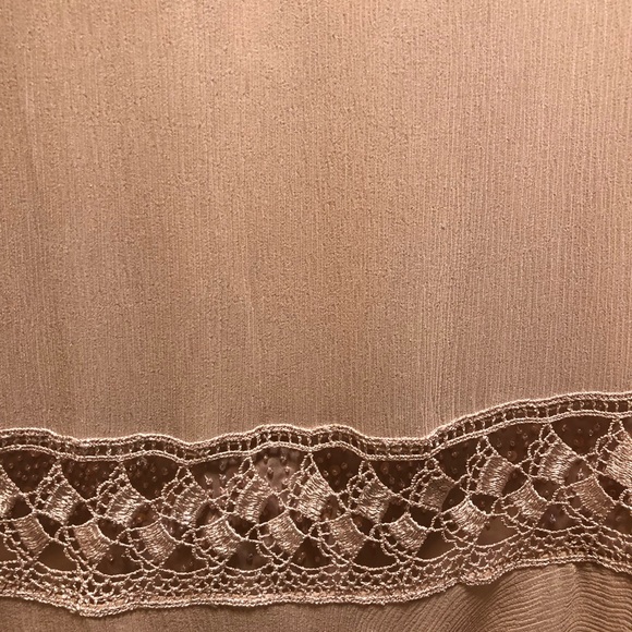 Skirt-Formal Occasion Taupe Colored - Picture 4 of 5